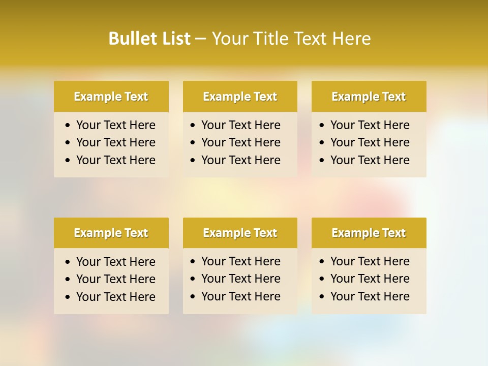 Background Abstract Composition PowerPoint Template