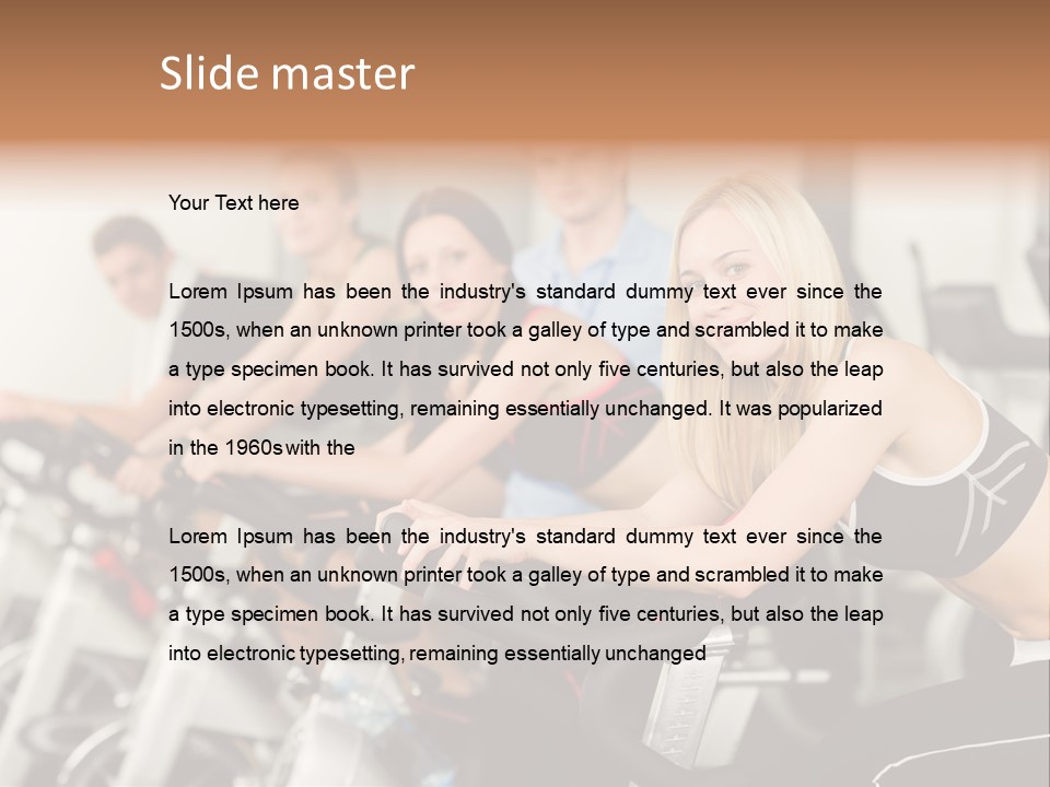 Romantic Attractive Cup PowerPoint Template