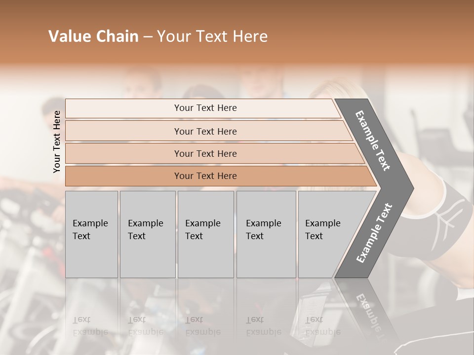 Romantic Attractive Cup PowerPoint Template