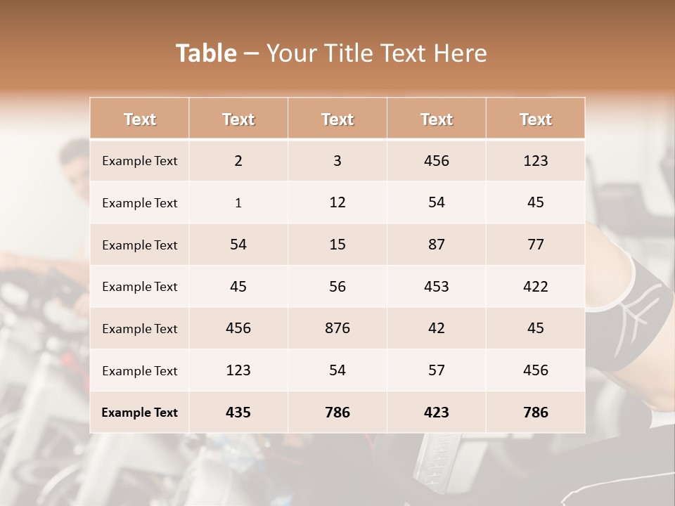 Romantic Attractive Cup PowerPoint Template