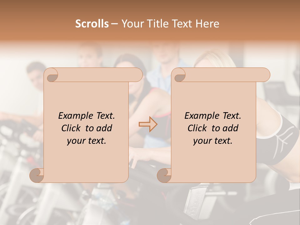 Romantic Attractive Cup PowerPoint Template