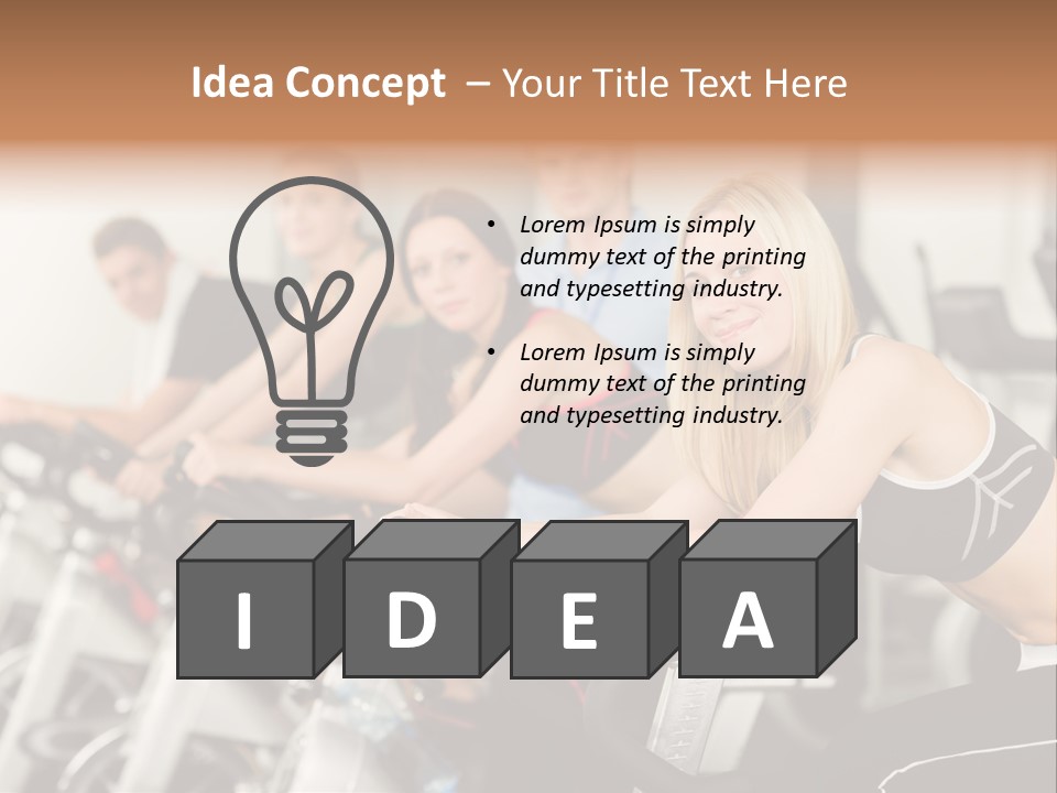 Romantic Attractive Cup PowerPoint Template