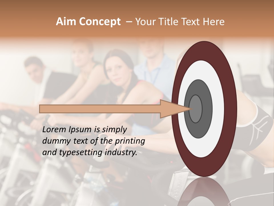 Romantic Attractive Cup PowerPoint Template