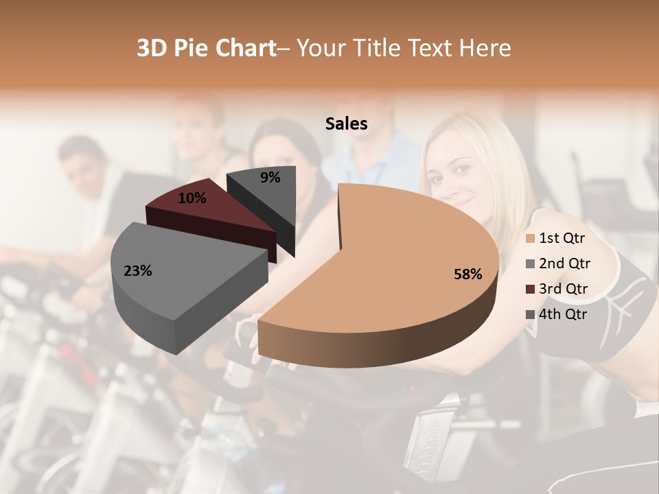Romantic Attractive Cup PowerPoint Template