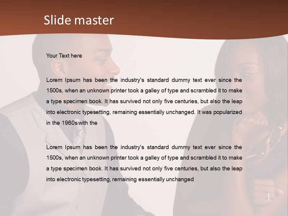 Romantic Attractive Cup PowerPoint Template