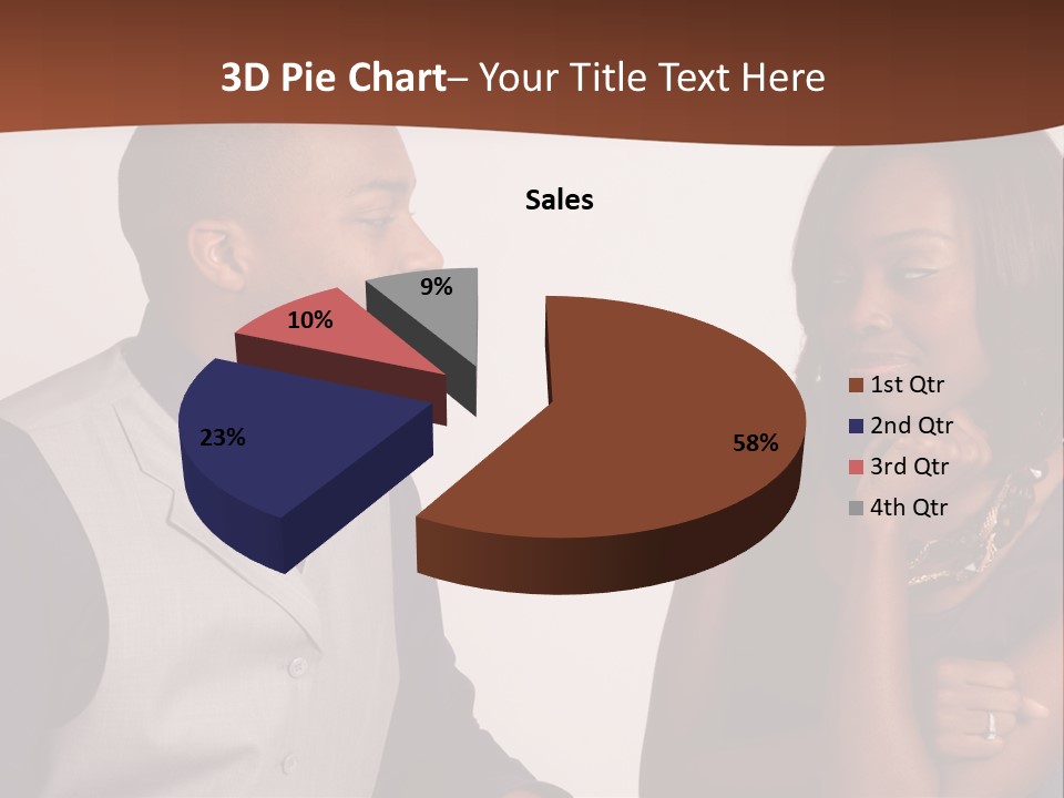 Romantic Attractive Cup PowerPoint Template
