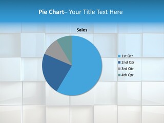 Tower Template Blue PowerPoint Template