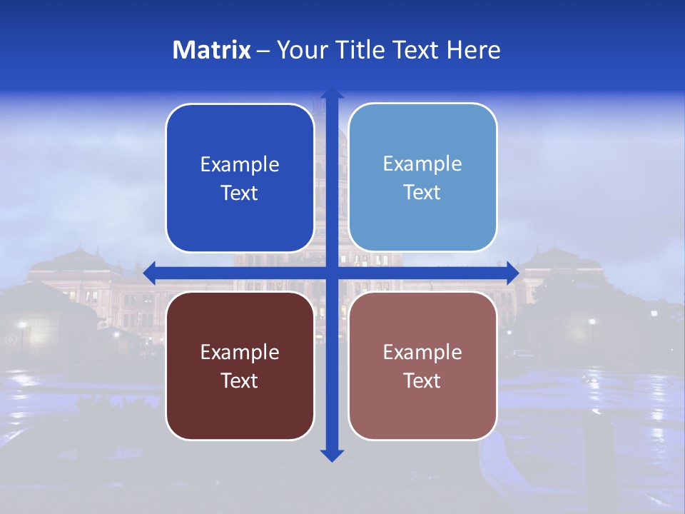 Pink Government Southwest Usa PowerPoint Template