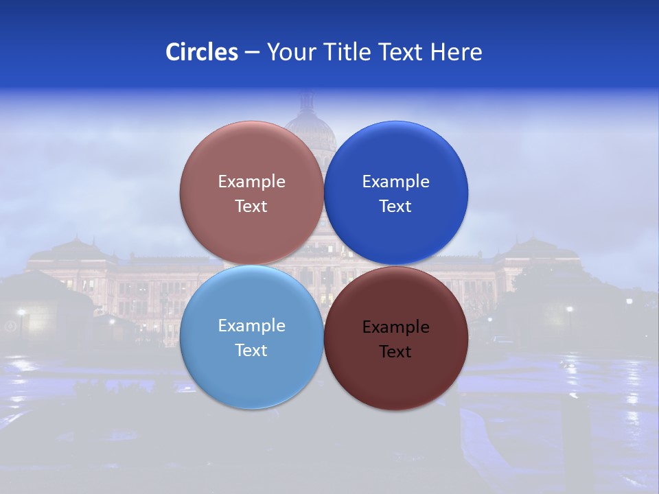 Pink Government Southwest Usa PowerPoint Template