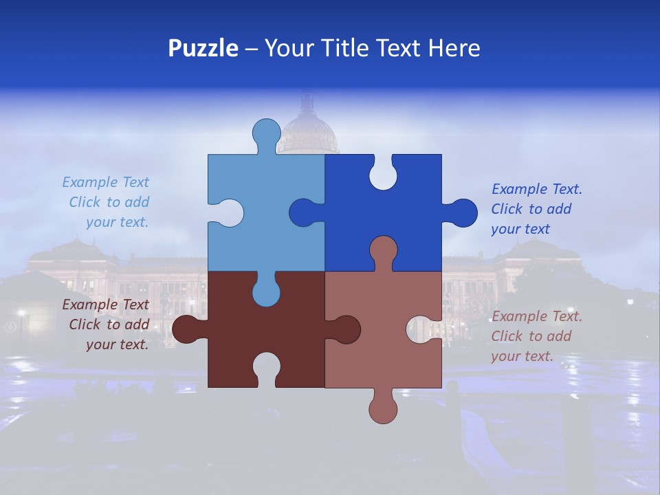 Pink Government Southwest Usa PowerPoint Template