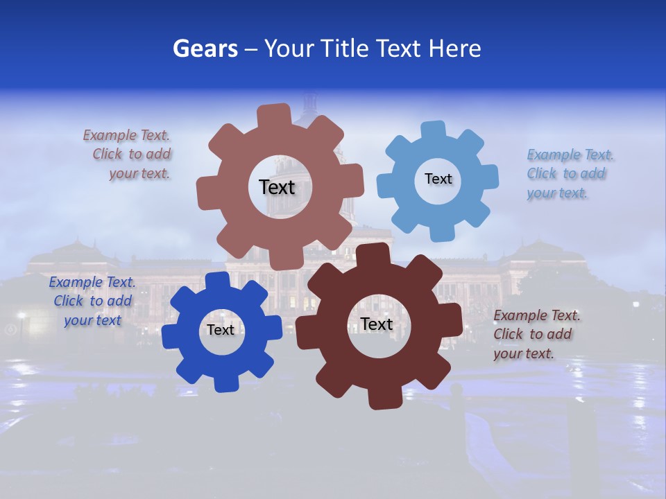 Pink Government Southwest Usa PowerPoint Template