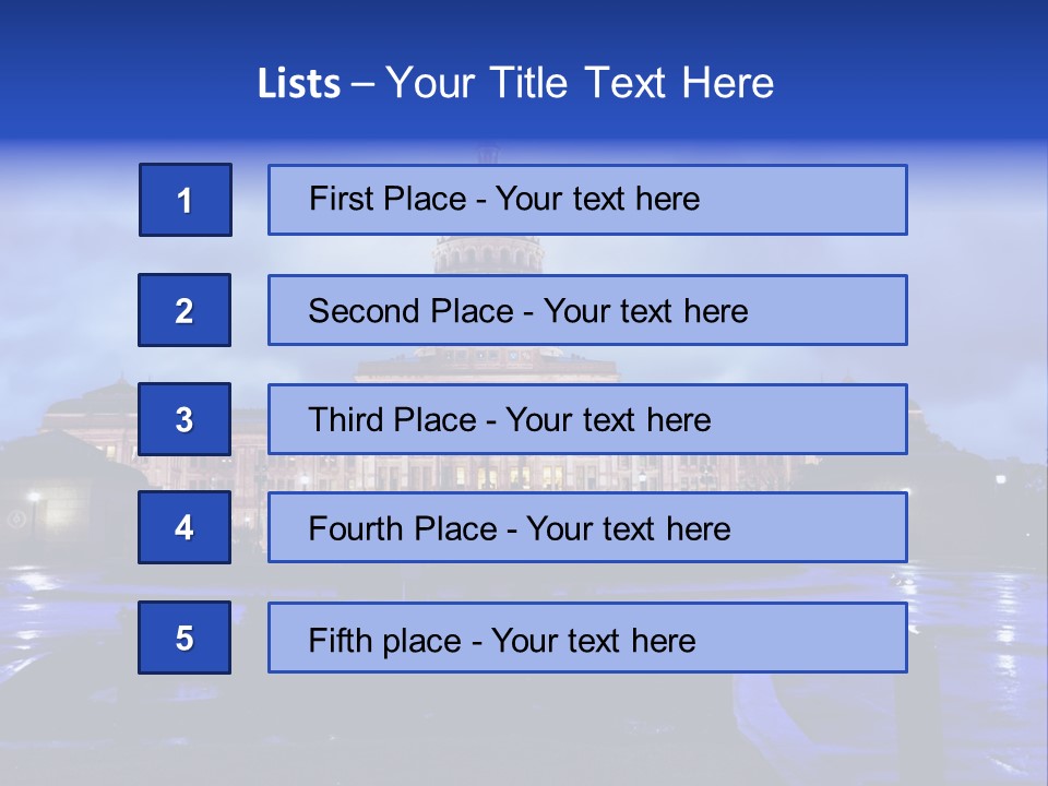 Pink Government Southwest Usa PowerPoint Template