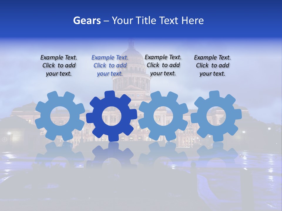 Pink Government Southwest Usa PowerPoint Template