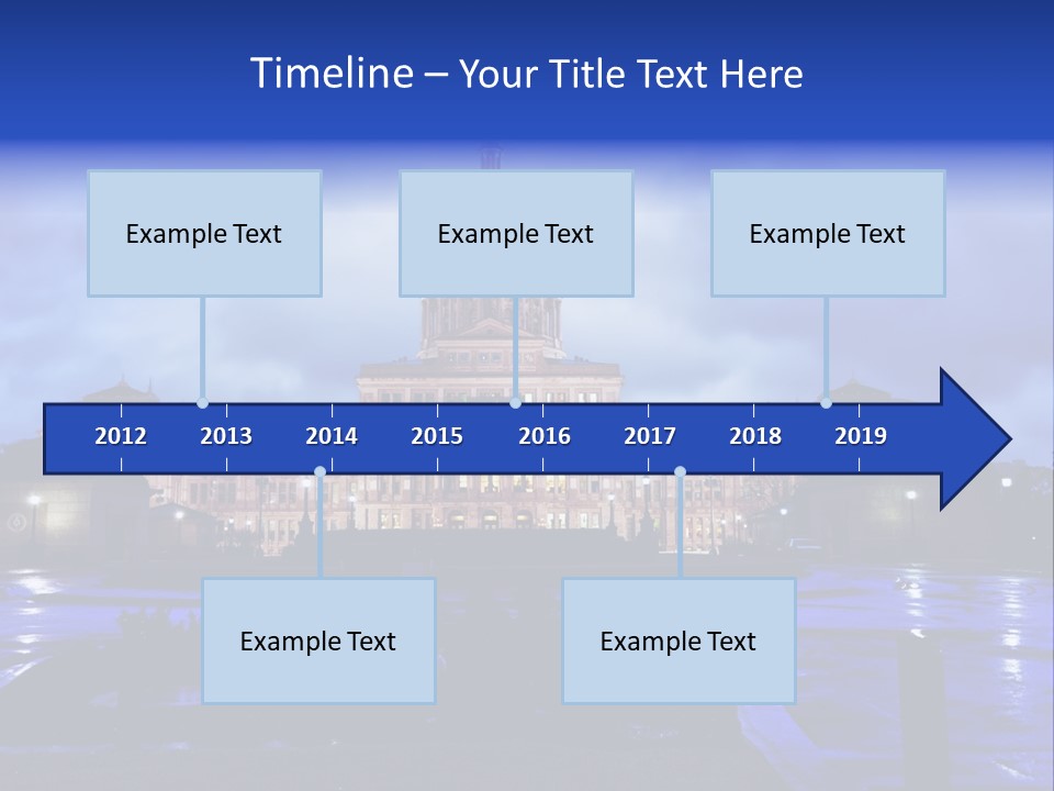 Pink Government Southwest Usa PowerPoint Template