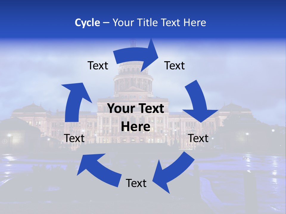 Pink Government Southwest Usa PowerPoint Template