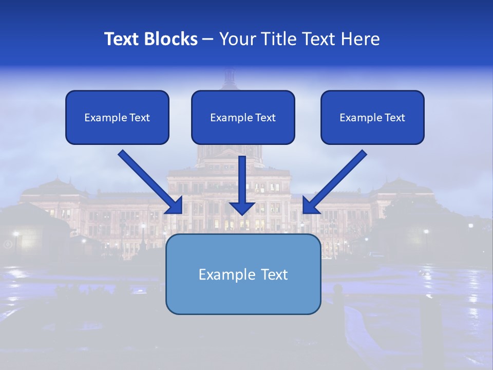 Pink Government Southwest Usa PowerPoint Template