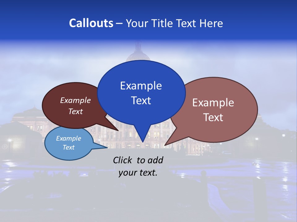Pink Government Southwest Usa PowerPoint Template