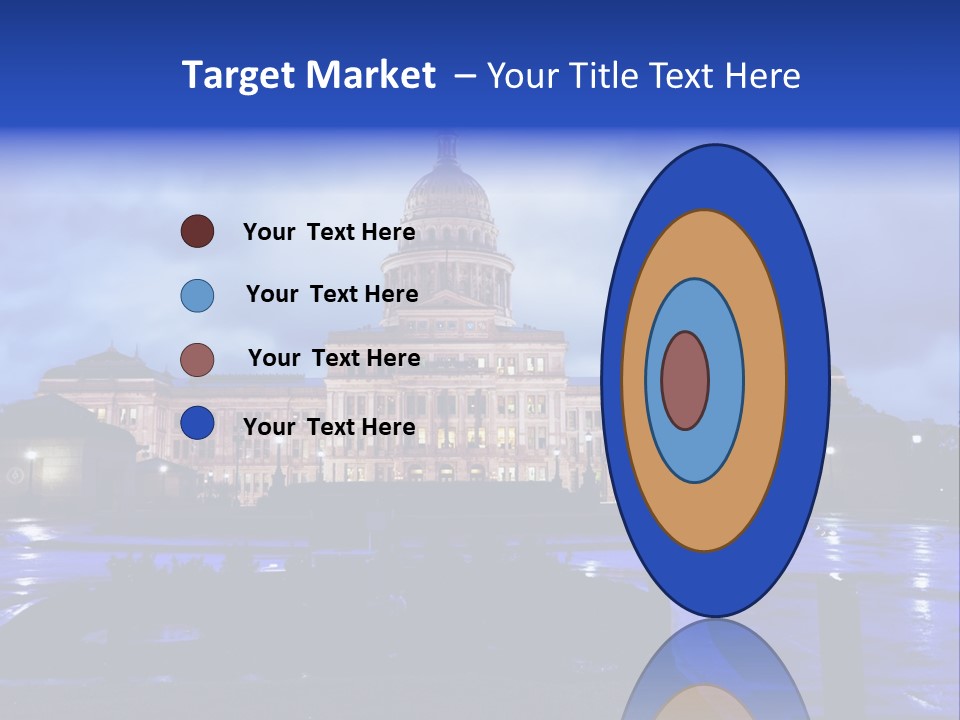 Pink Government Southwest Usa PowerPoint Template