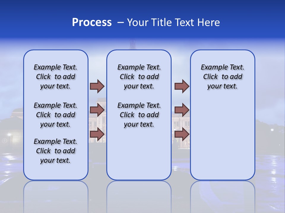 Pink Government Southwest Usa PowerPoint Template