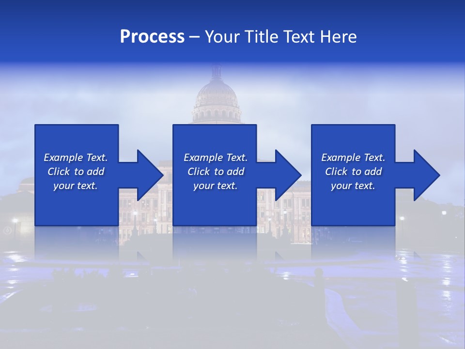 Pink Government Southwest Usa PowerPoint Template