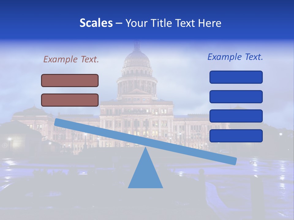 Pink Government Southwest Usa PowerPoint Template
