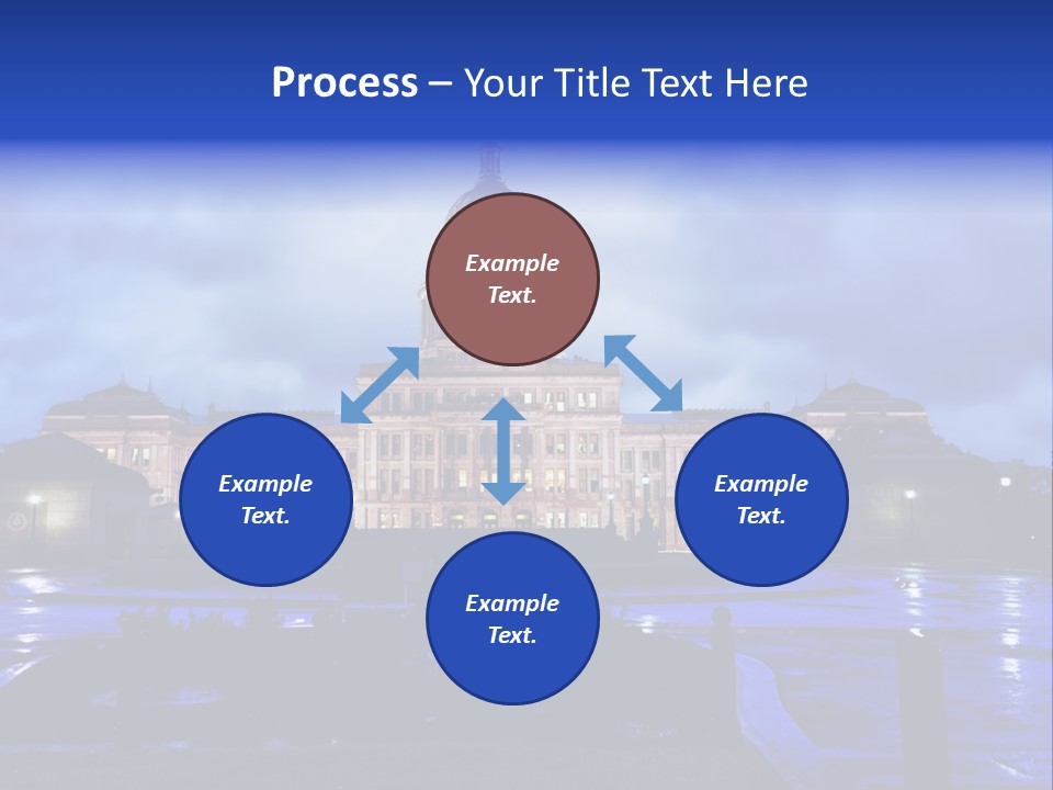 Pink Government Southwest Usa PowerPoint Template