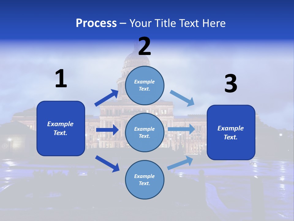 Pink Government Southwest Usa PowerPoint Template