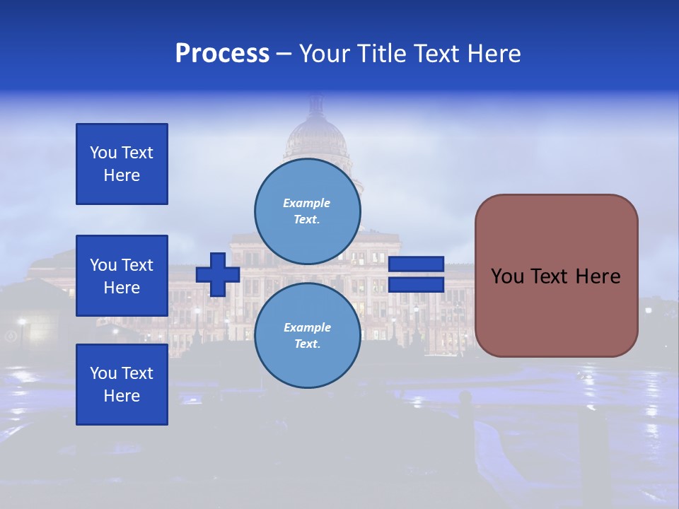Pink Government Southwest Usa PowerPoint Template
