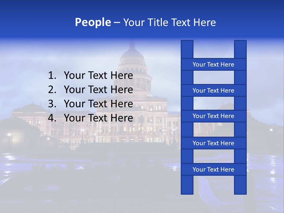 Pink Government Southwest Usa PowerPoint Template