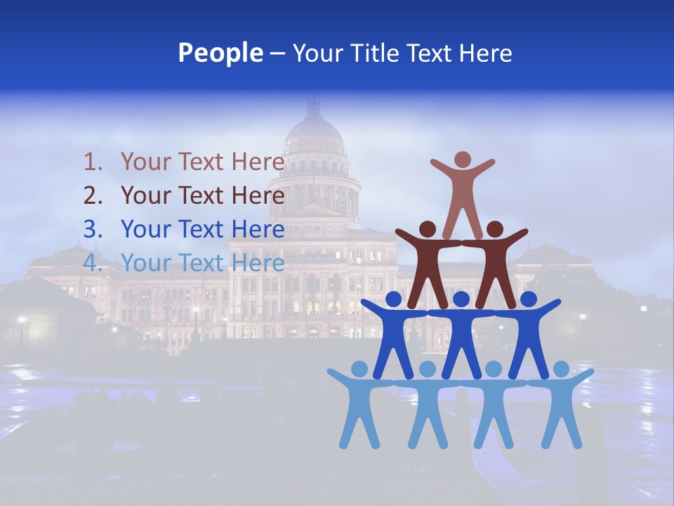 Pink Government Southwest Usa PowerPoint Template