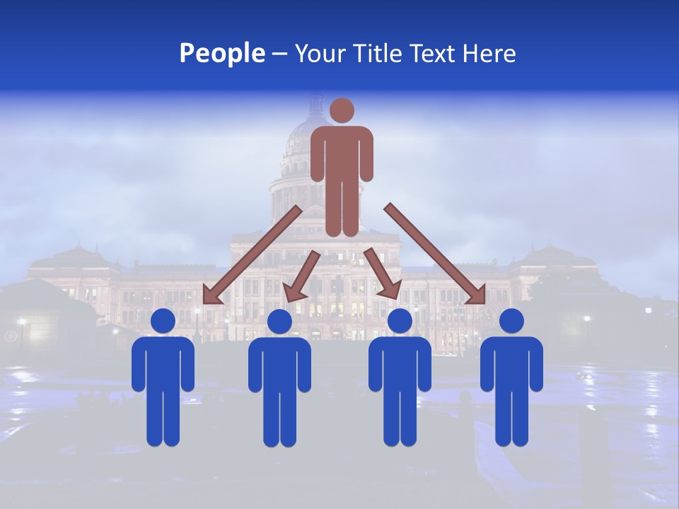 Pink Government Southwest Usa PowerPoint Template