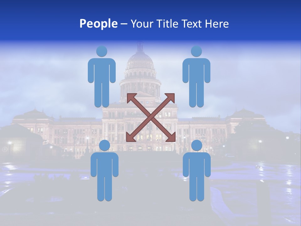 Pink Government Southwest Usa PowerPoint Template