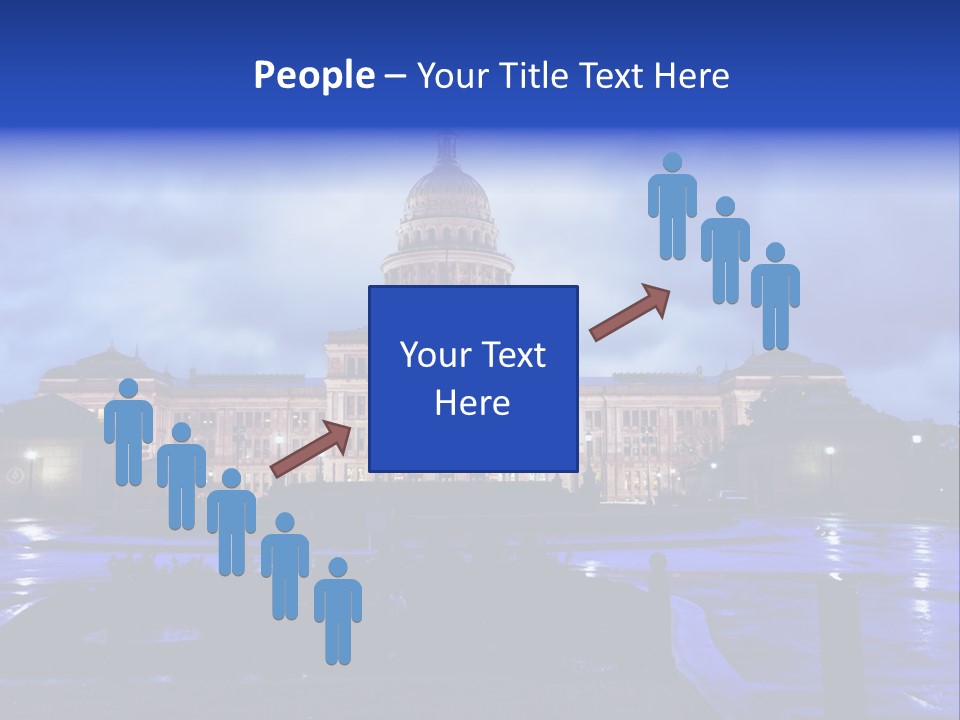 Pink Government Southwest Usa PowerPoint Template