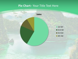 Vertical Ocean Sea PowerPoint Template