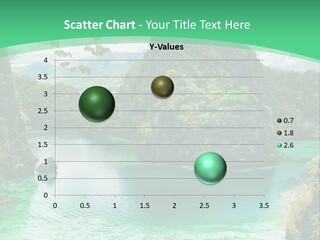 Vertical Ocean Sea PowerPoint Template