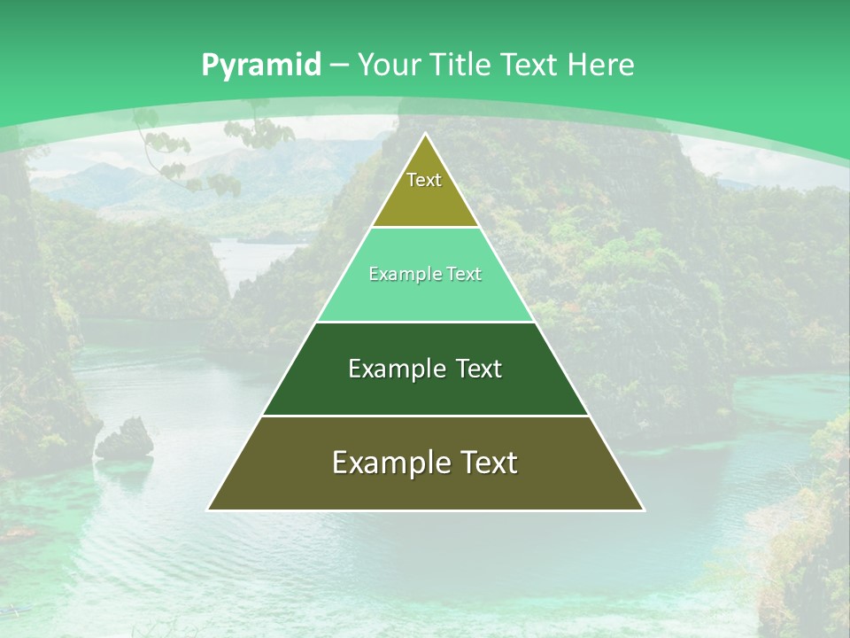 Vertical Ocean Sea PowerPoint Template
