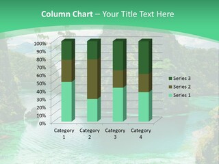 Vertical Ocean Sea PowerPoint Template