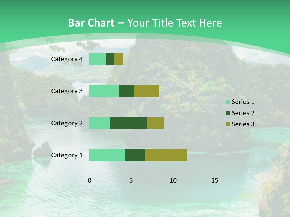 Vertical Ocean Sea PowerPoint Template