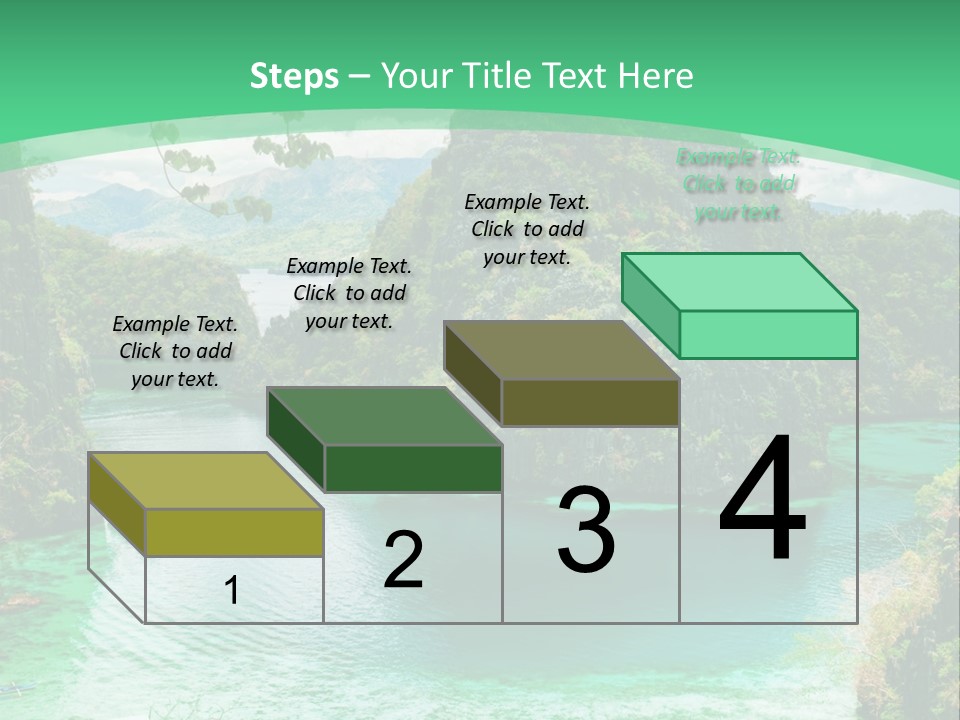 Vertical Ocean Sea PowerPoint Template
