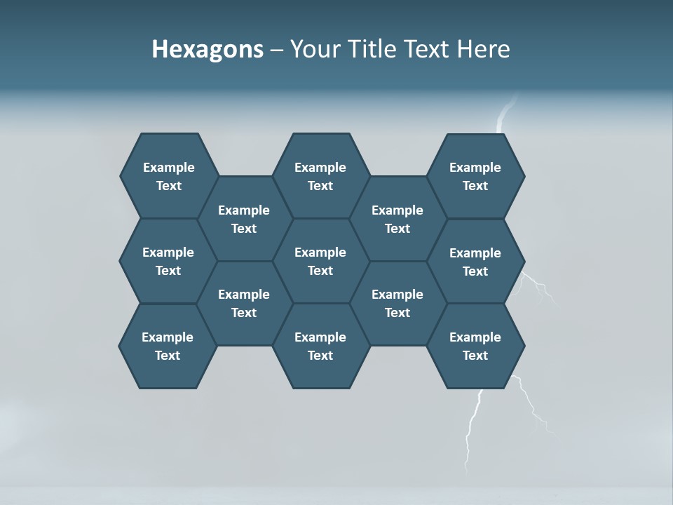 Sunset Energy Landscape PowerPoint Template