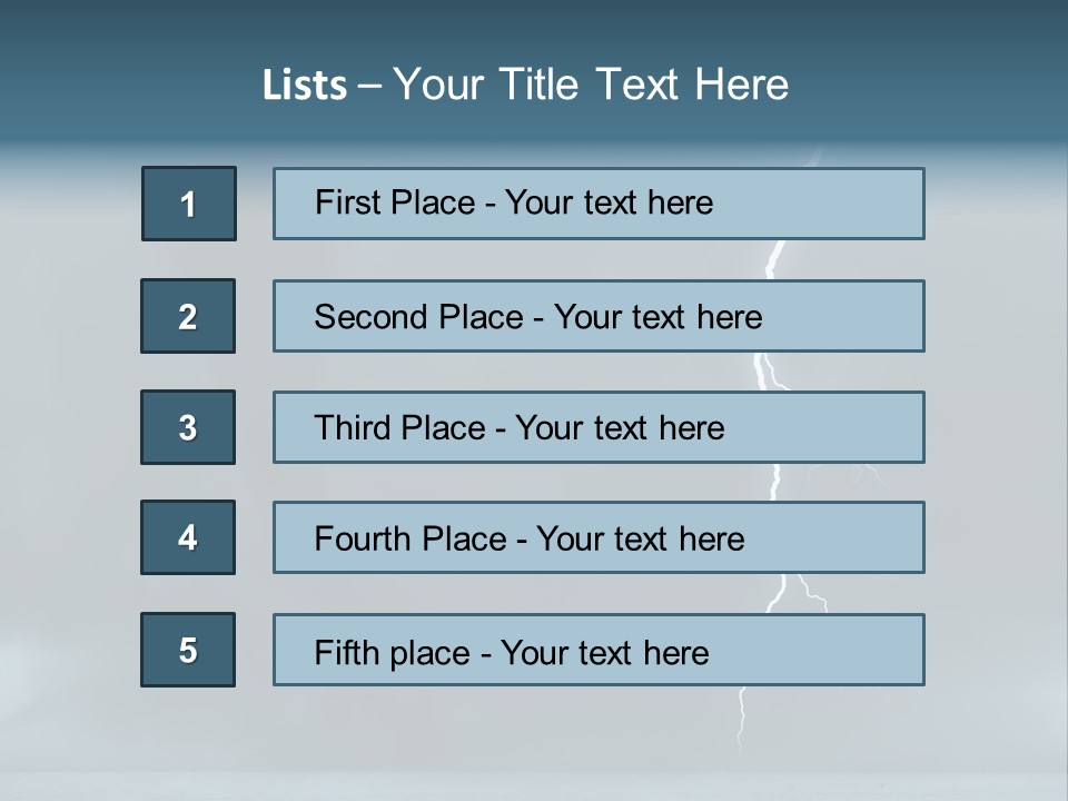 Sunset Energy Landscape PowerPoint Template