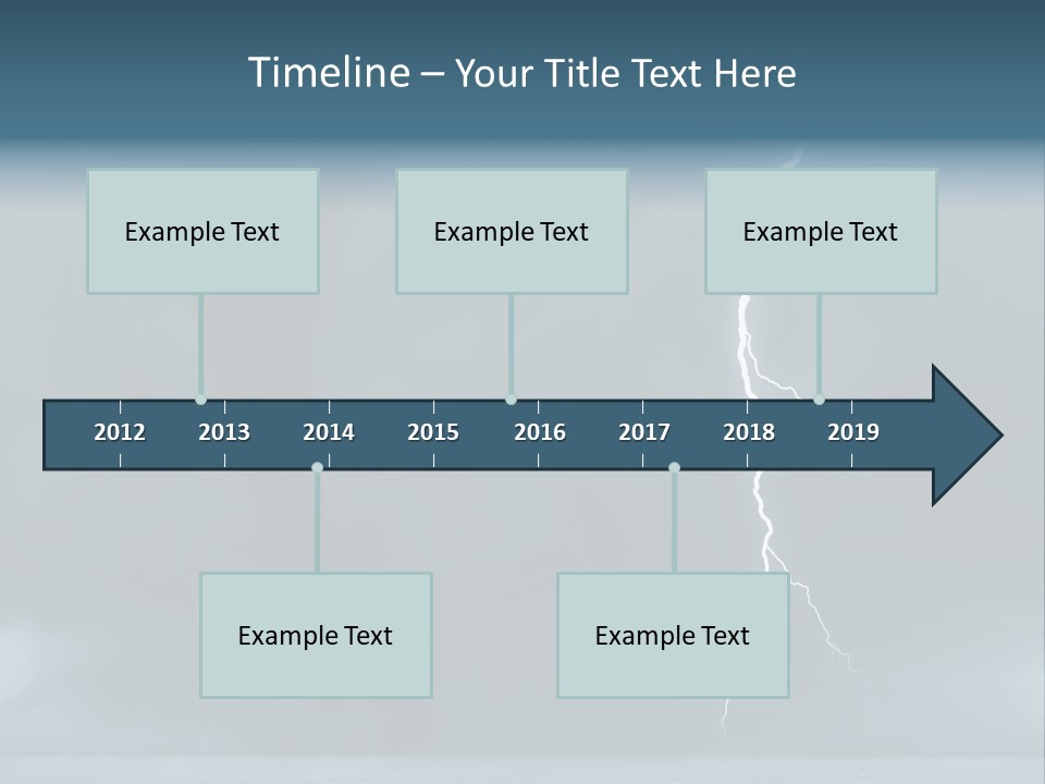 Sunset Energy Landscape PowerPoint Template