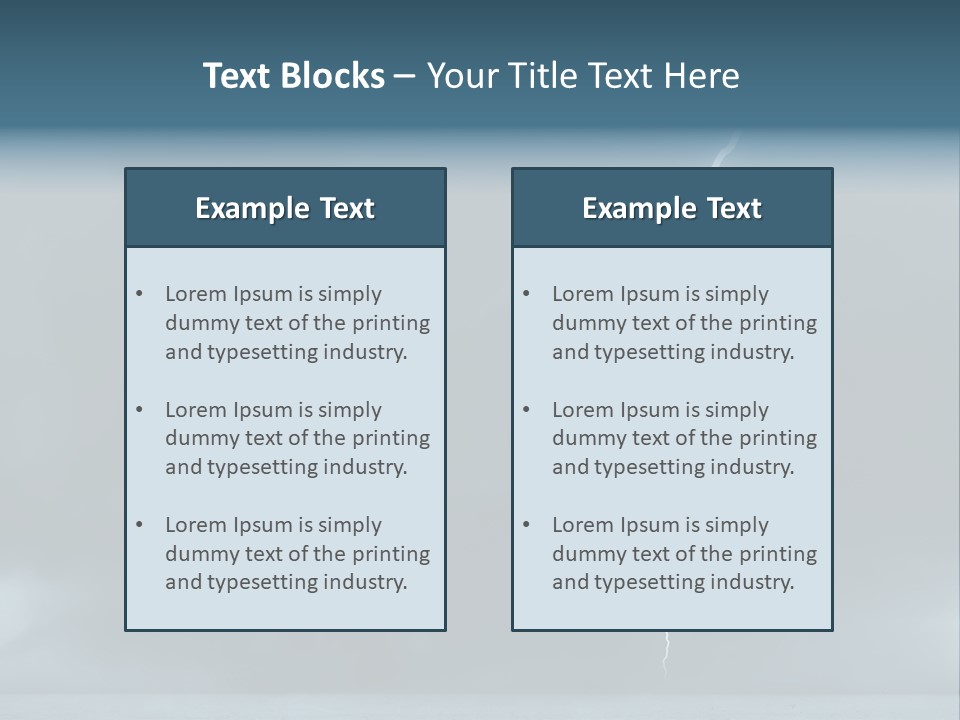 Sunset Energy Landscape PowerPoint Template