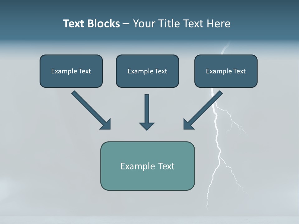Sunset Energy Landscape PowerPoint Template
