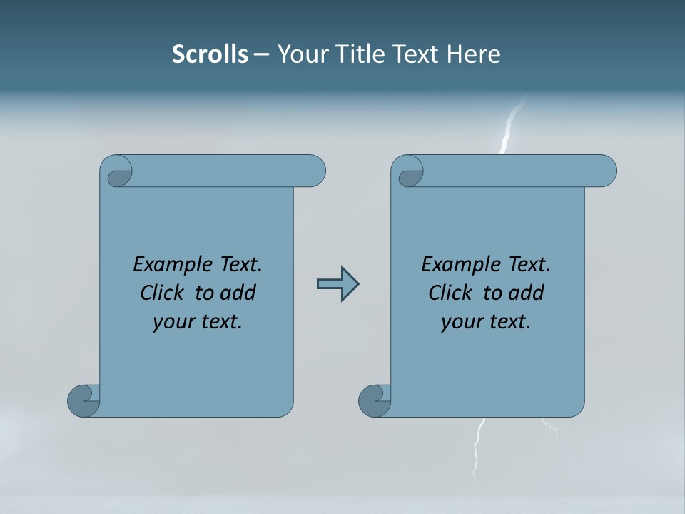 Sunset Energy Landscape PowerPoint Template