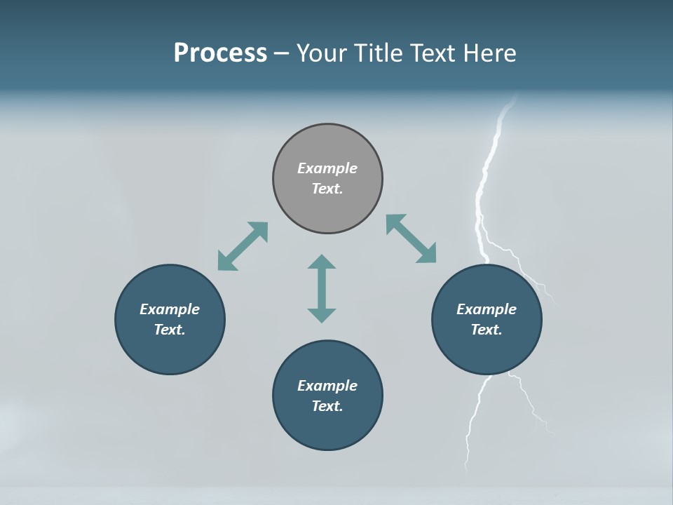 Sunset Energy Landscape PowerPoint Template