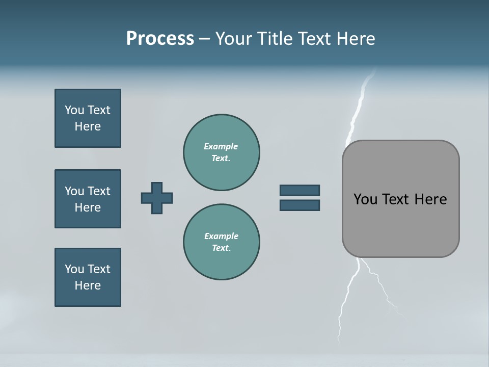 Sunset Energy Landscape PowerPoint Template