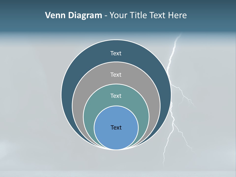 Sunset Energy Landscape PowerPoint Template