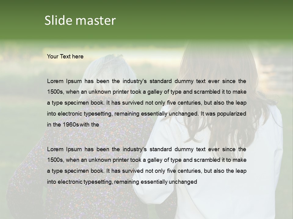 Assistance Beautiful Medic PowerPoint Template