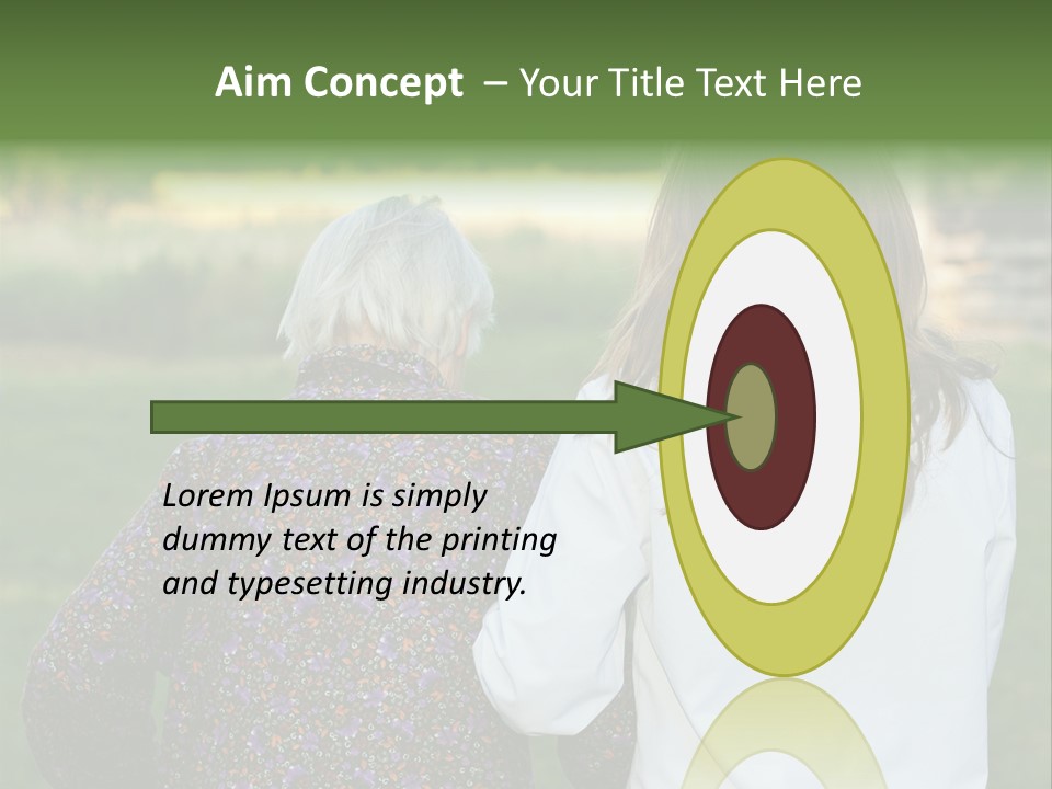 Assistance Beautiful Medic PowerPoint Template